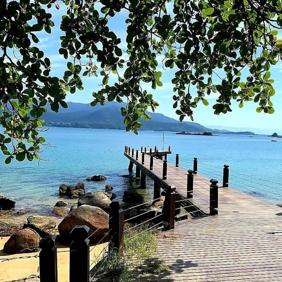 Residencia Em Condom, 1 Ou 2 Suites, Vista Para O Mar, Praia Do Curral, Ilhabela Eksteriør billede
