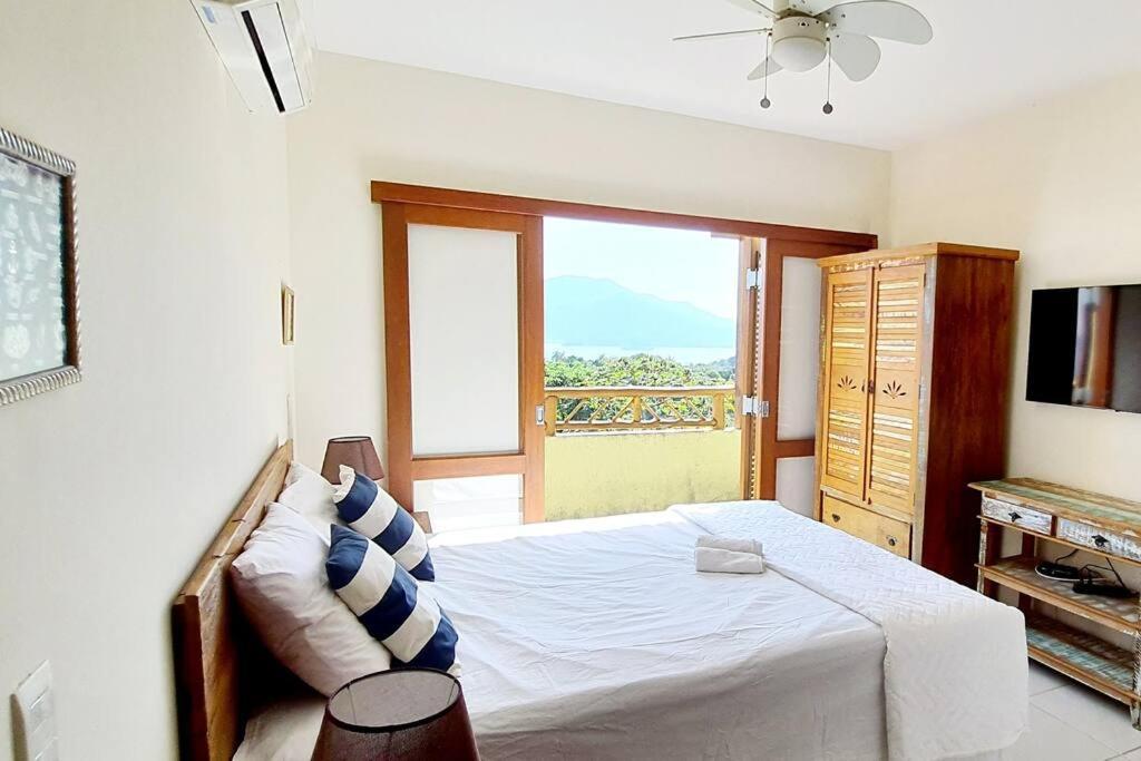 Residencia Em Condom, 1 Ou 2 Suites, Vista Para O Mar, Praia Do Curral, Ilhabela Eksteriør billede