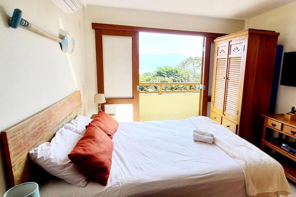 Residencia Em Condom, 1 Ou 2 Suites, Vista Para O Mar, Praia Do Curral, Ilhabela Eksteriør billede